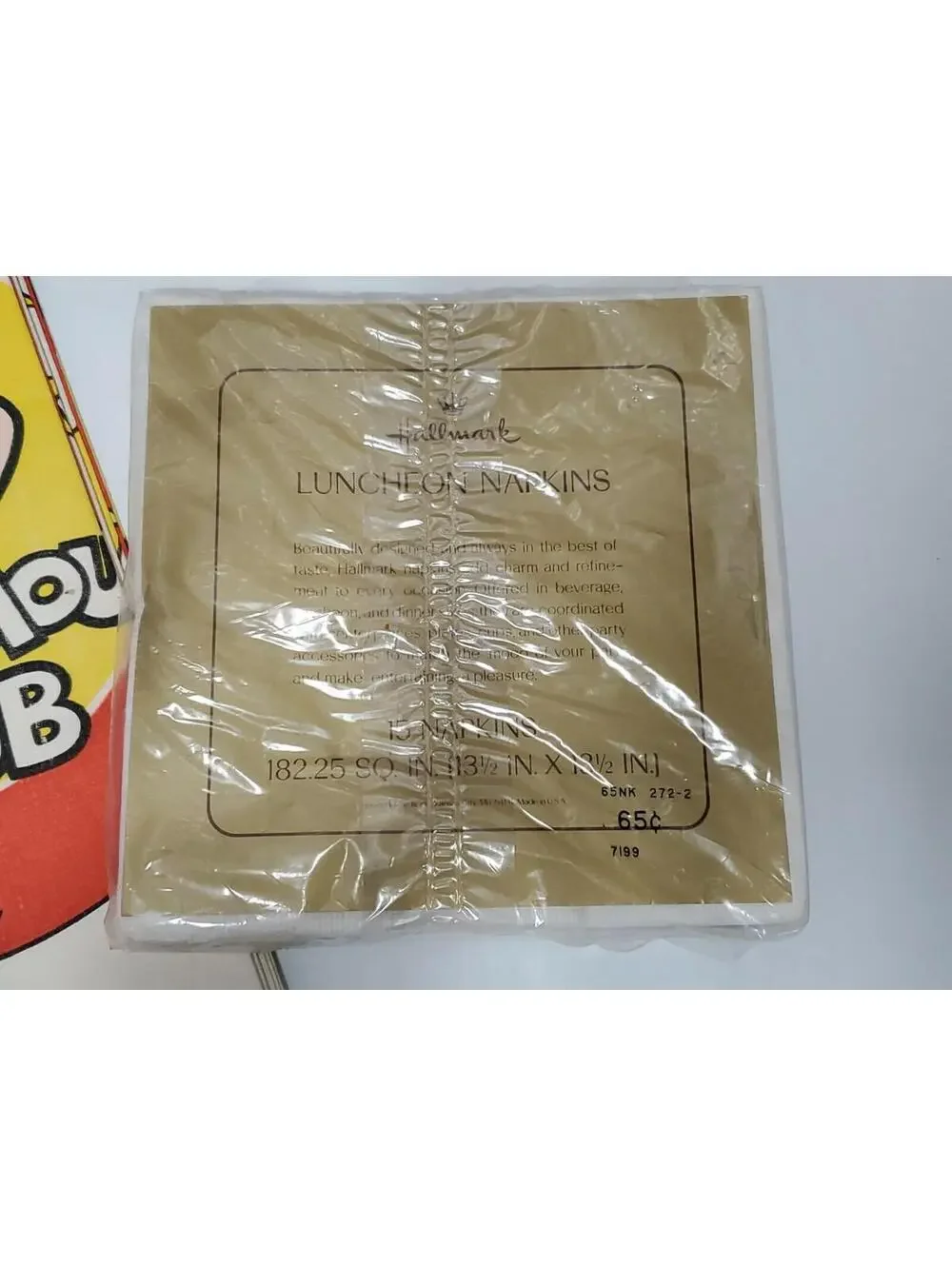 Vintage Mickey Mouse Napkins Happy Birthday Supplies Hallmark Sealed